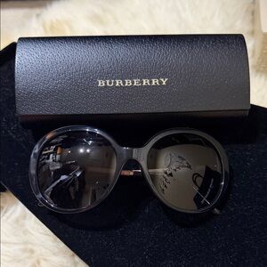 Authentic Burberry Black Sunglasses - Excellent Condition - Like New